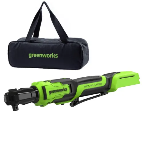 Гайковерт-трещотка Greenworks GD24RW 24V 3804007 (1/2") бесщеточная аккумуляторная — детальное фото